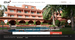Desktop Screenshot of hotelinturbonaire.es